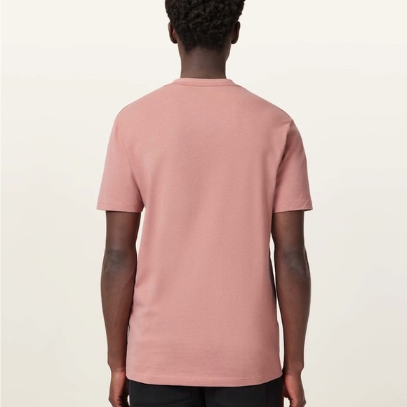 All Saints Dusty Rose Short Sleeve Tee - Picture 3 of 12